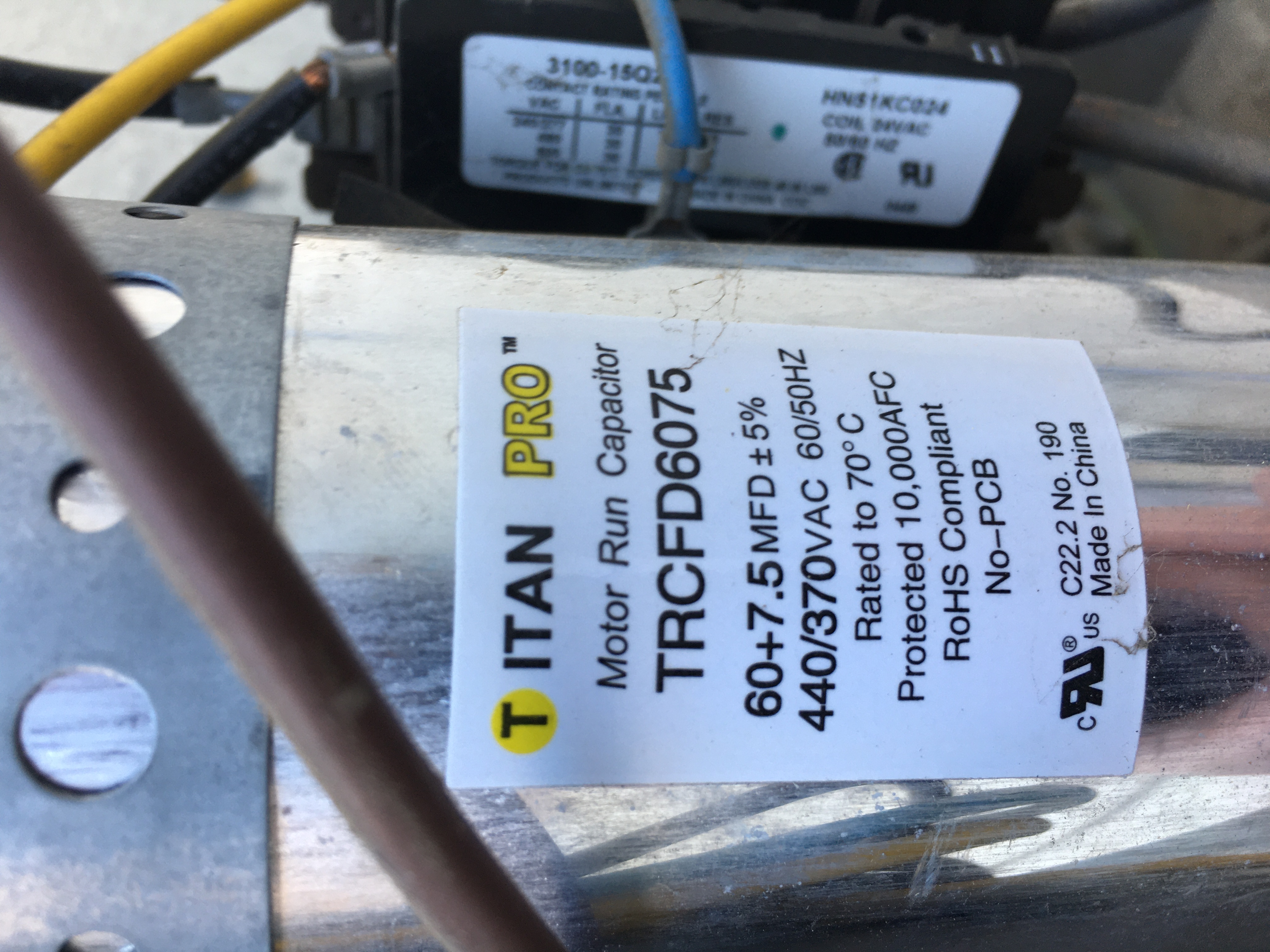 Carrier Starter Capacitor